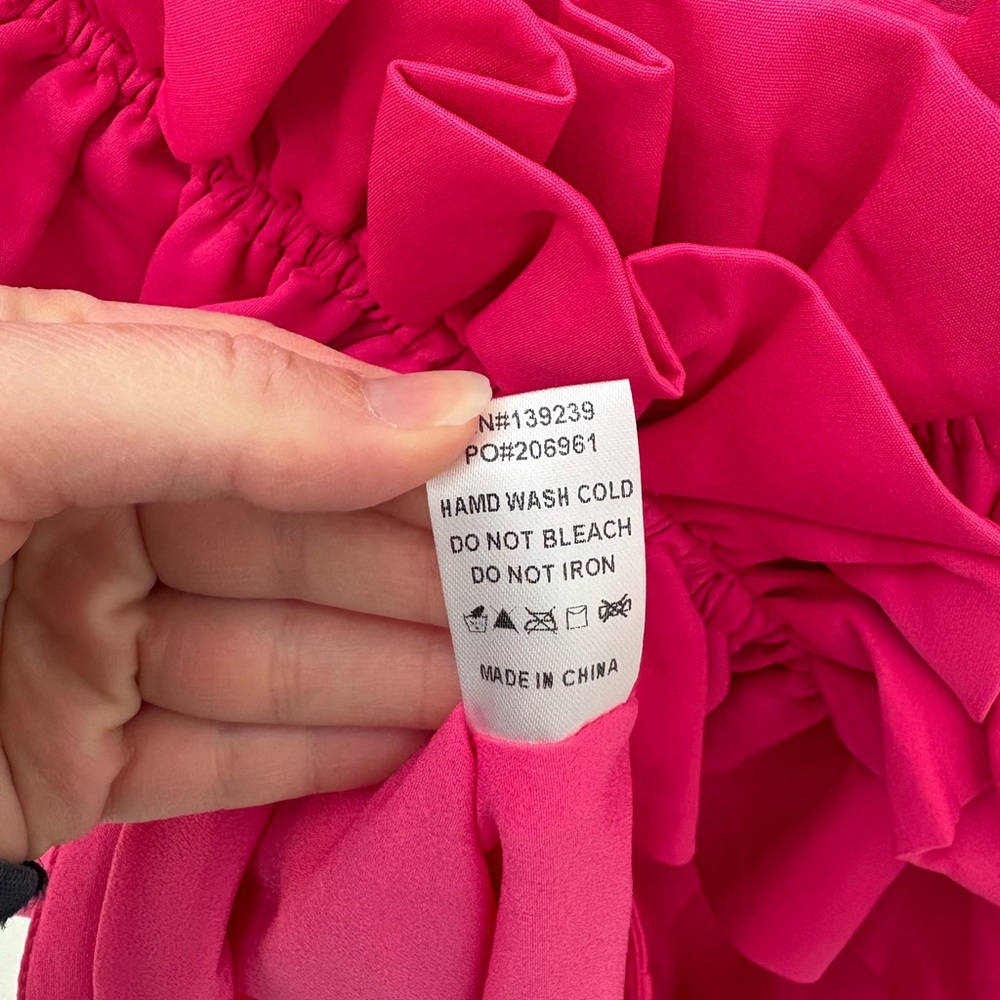 DO+BE Strapless Ruffled Mini Dress - Picture 7 of 7